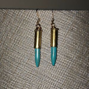 22 Bullet Western Style Earrings,